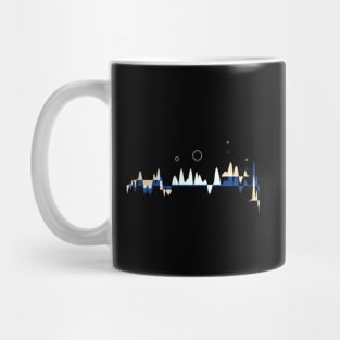 Glitched floating island Mug